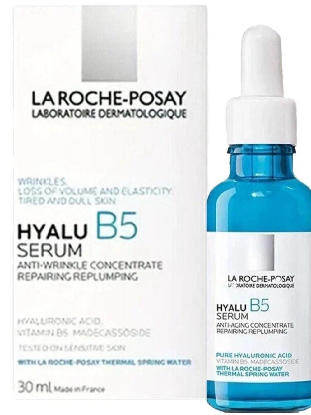La Roche-Posay Hyalu B5 Facial Serum 30ml Hydrating Anti-Wrinkle New Sealed